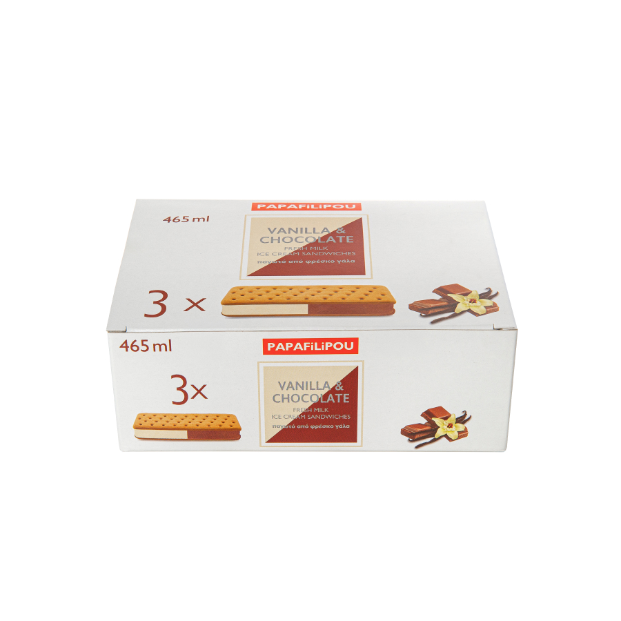 Vanilla Cholocate Sandwitch ice-cream